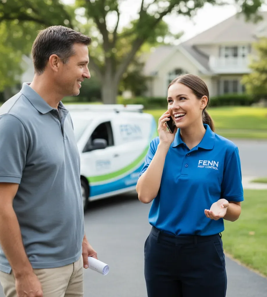 Fenn Pest Control customer support in Farmington